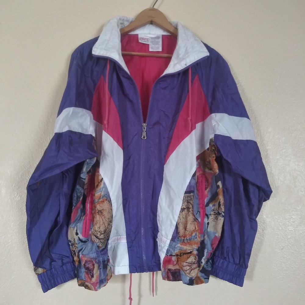 Athletic Works Vintage Windbreaker Women's Large